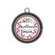 Pendentif Cabochon Argent - meilleure témoin