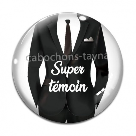 Cabochon Verre - super témoin