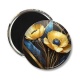 Magnet's - coquelicot bleu et or