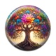 Cabochon Résine - arbre de vie