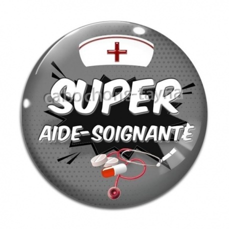 Cabochon Verre - super aide soignante