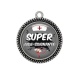Pendentif Cabochon Argent - super aide soignante