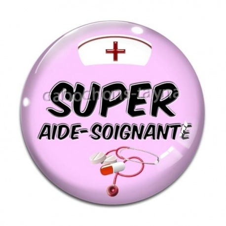 Cabochon Verre - super aide soignante