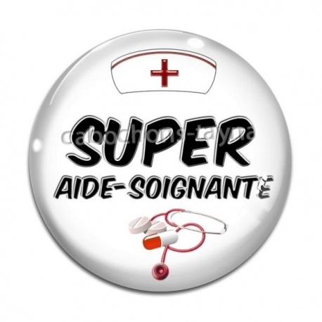 Cabochon Verre - super aide soignante
