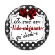 Cabochon Résine - aide soignante qui déchire