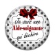 Cabochon Verre - aide soignante qui déchire