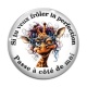 Cabochon Verre - si tu veux frôler la perfection passe à côté de moi