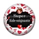 Cabochon Résine - super aide soignante