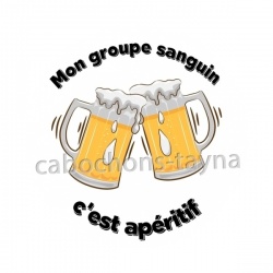 mon groupe sanguin c'est apéritif