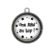 Pendentif Cabochon Argent - une ASH au top