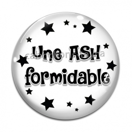 Cabochon Verre - une ASH formidable