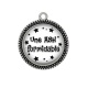 Pendentif Cabochon Argent - une ASH formidable