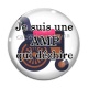 Cabochon Verre - je suis une AMP qui déchire