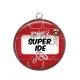 Pendentif Cabochon Argent - super IDE