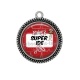 Pendentif Cabochon Argent - super IDE