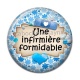 Cabochon Résine - une infirmière formidable