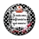 Cabochon Résine - une infirmière qui assure