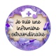 je suis une infirmière extraordinaire