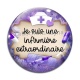 Cabochon Verre - je suis une infirmière extraordinaire