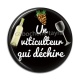 Cabochon Résine - un viticulteur qui déchire