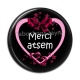 Cabochon Résine - merci astem