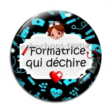 Cabochon Verre - formatrice qui déchire