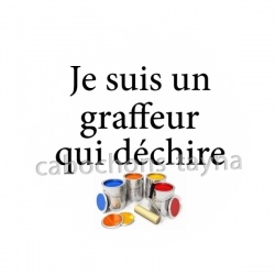 je suis graffeur qui déchire