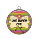 Pendentif Cabochon Argent - une super CPE