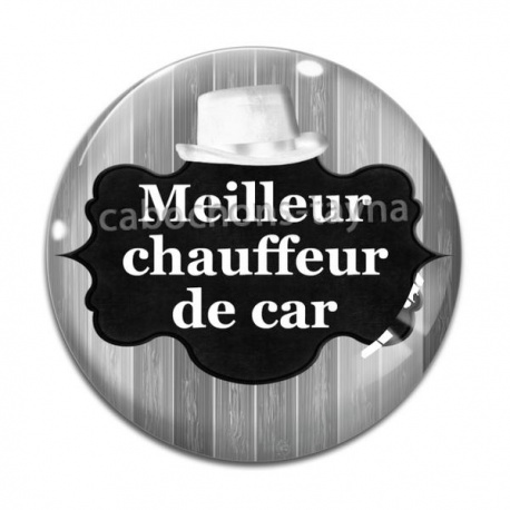 Cabochon Verre - meilleur chauffeur de car