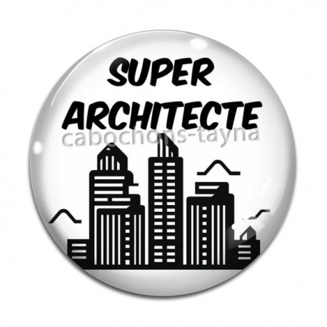 Cabochon Verre - super architecte