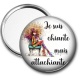Miroir de poche - je suis chiante mais attachiante