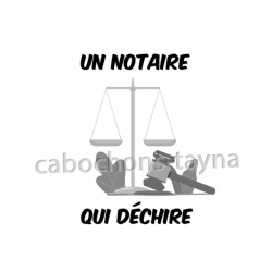 un notaire qui déchire