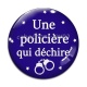 Cabochon Verre - une oilière qui déchire