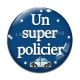 Cabochon Verre - un super policier