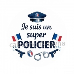 je suis un super policier