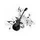 guitare note musique