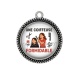 Pendentif Cabochon Argent - une coiffeuse formidable