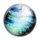 Cabochon Résine - plume