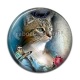Cabochon Résine - chat