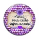 Cabochon Verre - merci pour cette super année