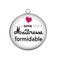 Pendentif Cabochon Argent - une maîtresse formidable
