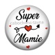 Cabochon Résine - super mamie