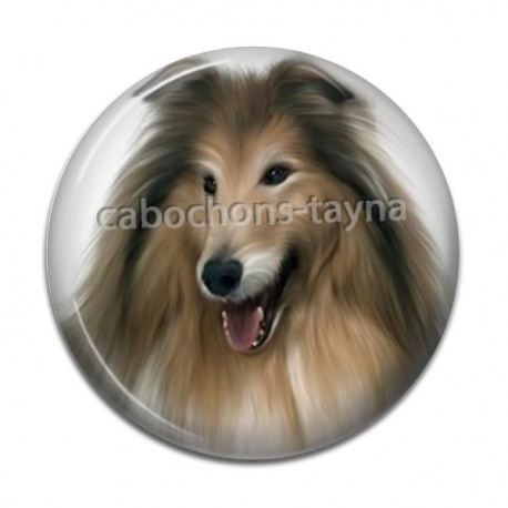 Cabochon Résine - chien