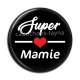 Cabochon Résine - super mamie