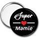 Miroir de poche - super mamie