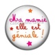 Cabochon Résine - ma mamie elle est géniale