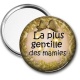 Miroir de poche - la plus gentille des mamies