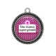 Pendentif Cabochon Argent - une mamie super géniale