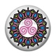 Cabochon Résine - mandala