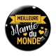 Cabochon Verre - meilleur mamie du monde